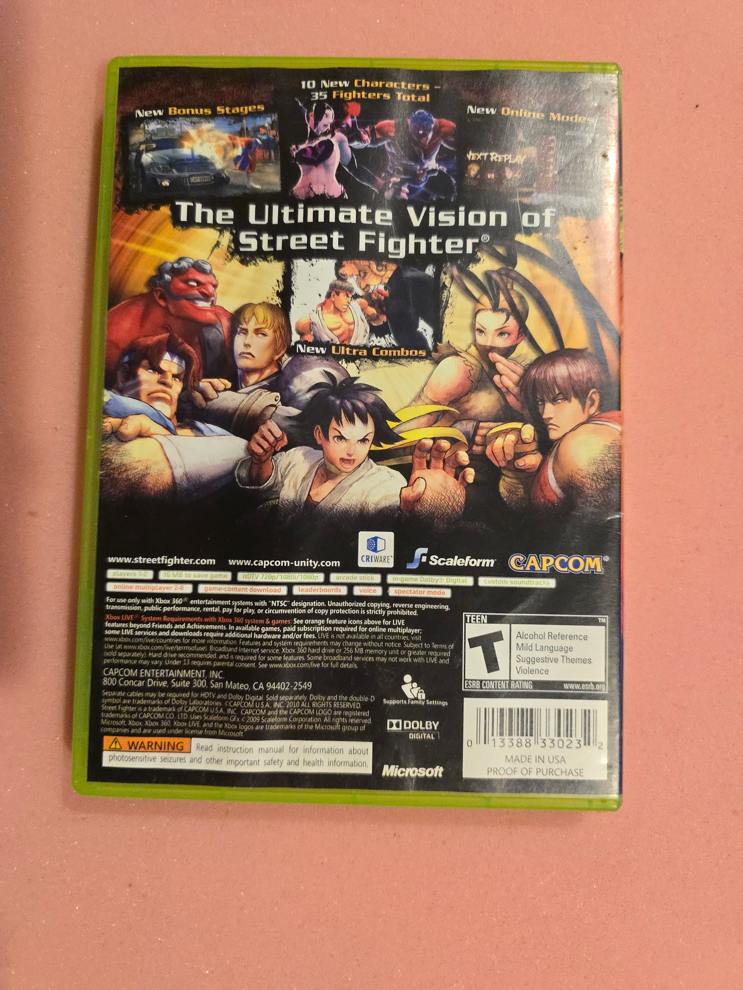 Super Street Fighter IV - Xbox 360 - In Box, No Manual