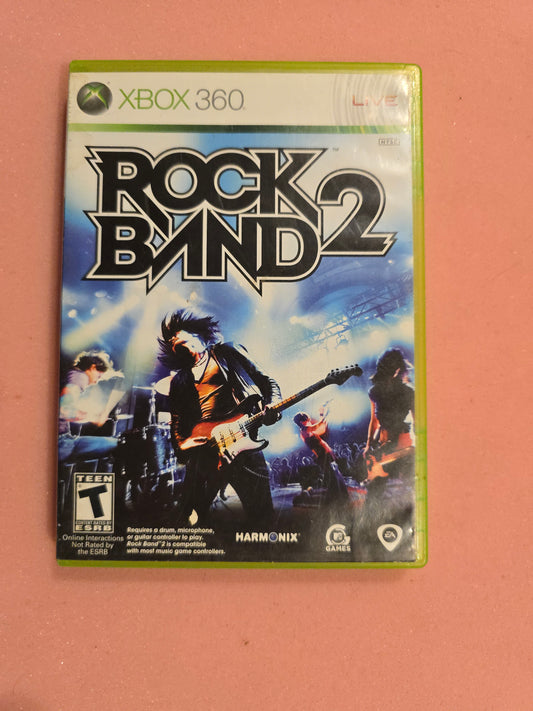 Rock Band 2 - Xbox 360 - In Box, No Manual