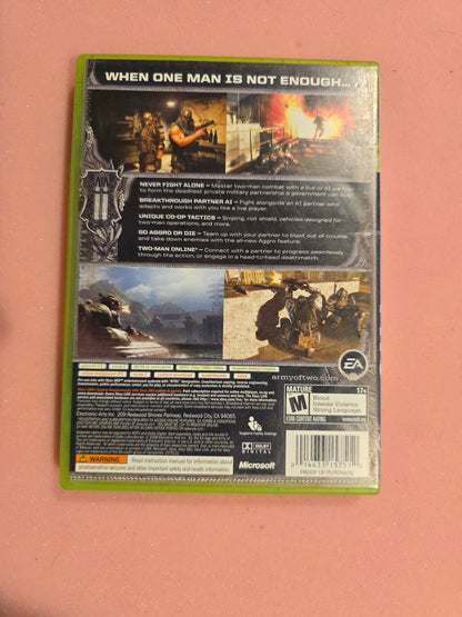 Army of Two - Xbox 360 - In Box, No Manual