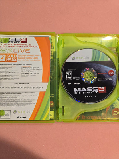 Mass Effect 3 - Xbox 360 - In Box, No Manual