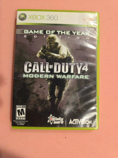 Call of Duty 4 Modern Warfare [Game Of The Year] - Xbox 360 - Complete In Box