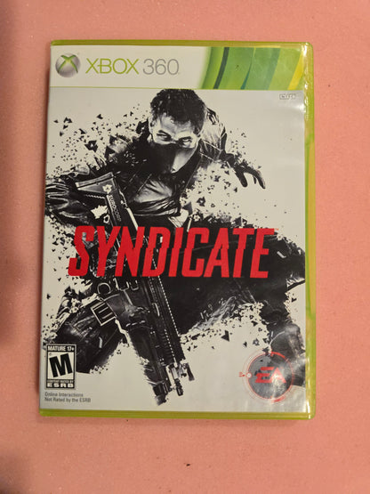 Syndicate - Xbox 360 - Complete In box