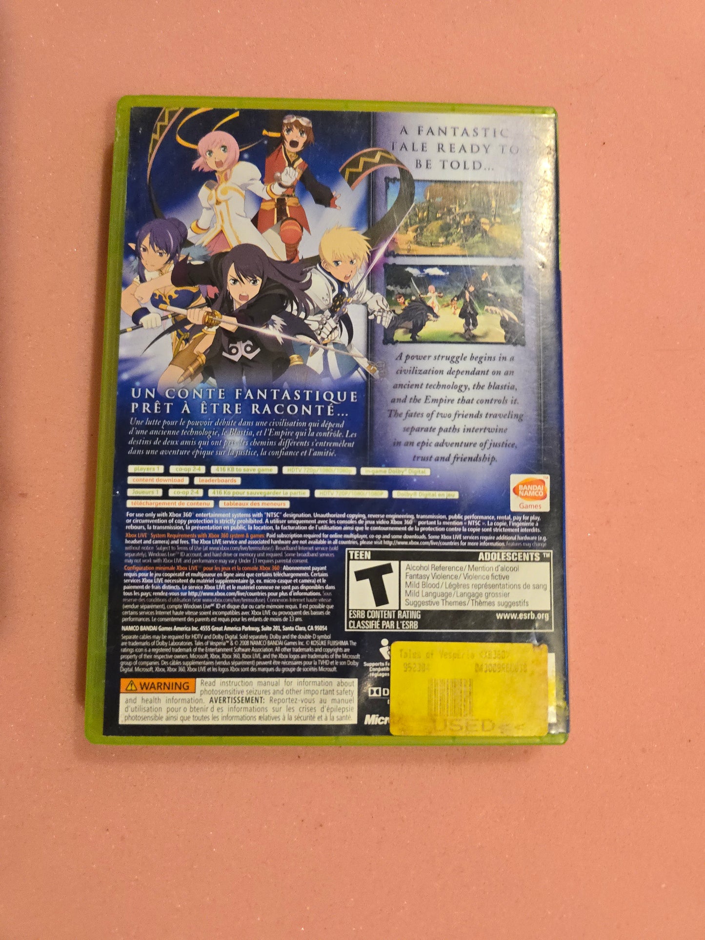 Tales of Vesperia - Xbox 360 - Complete In Box