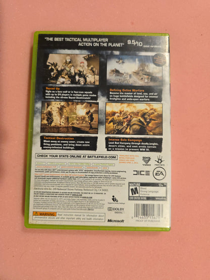 Battlefield: Bad Company 2 - Xbox 360 - Complete In Box