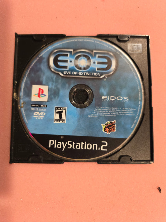 Eve of Extinction - Playstation 2 PS2 - Disc Only