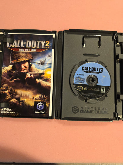 Call of Duty 2 Big Red One - Nintendo Gamecube - Complete In Box