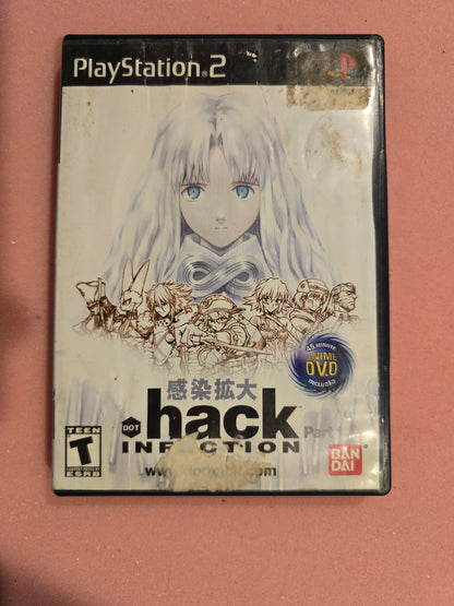 .hack Infection - Playstation 2 PS2 - In Box, No Manual