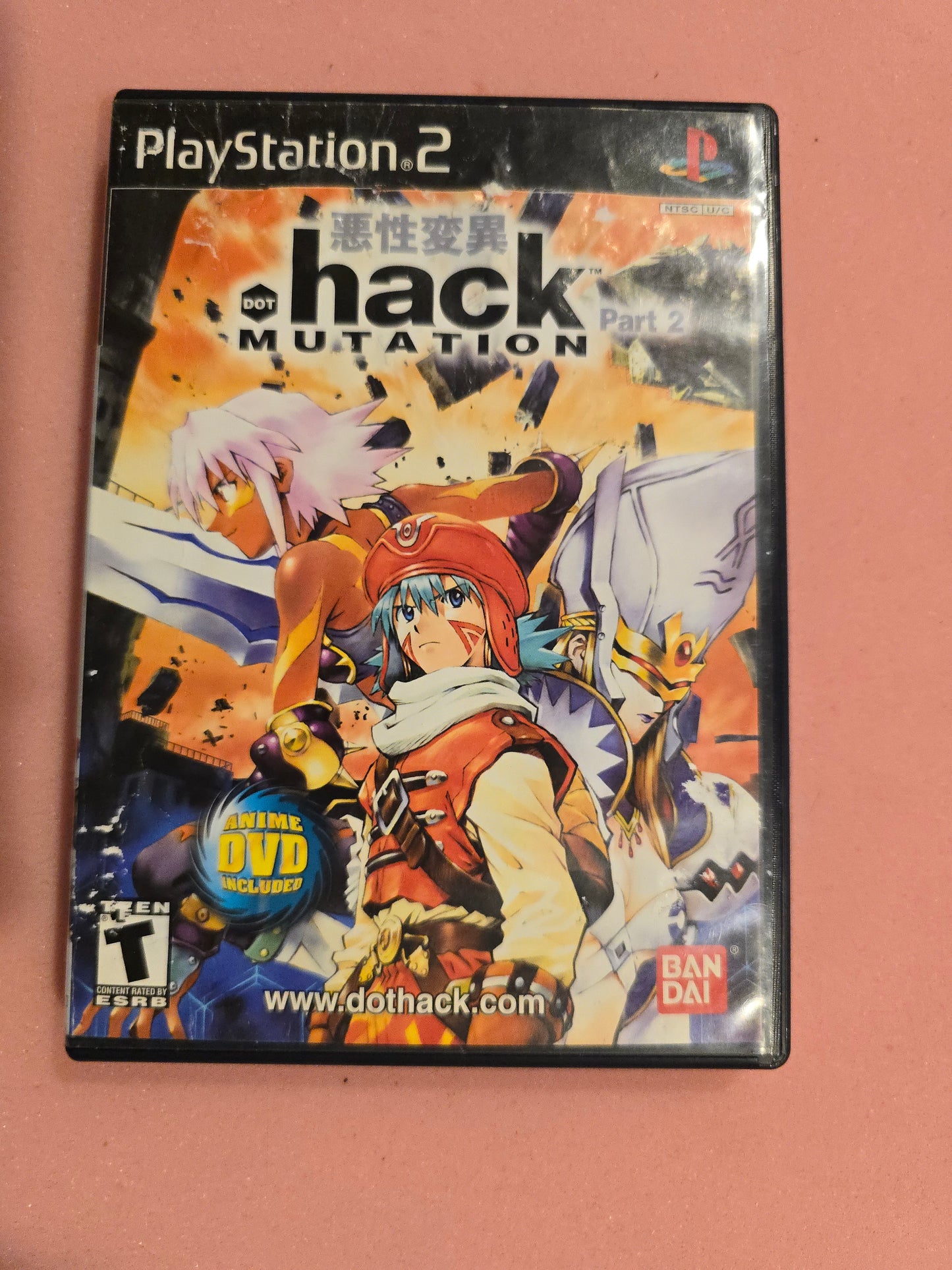 .hack Mutation - Playstation 2 PS2 - Missing Anime Bonus DVD