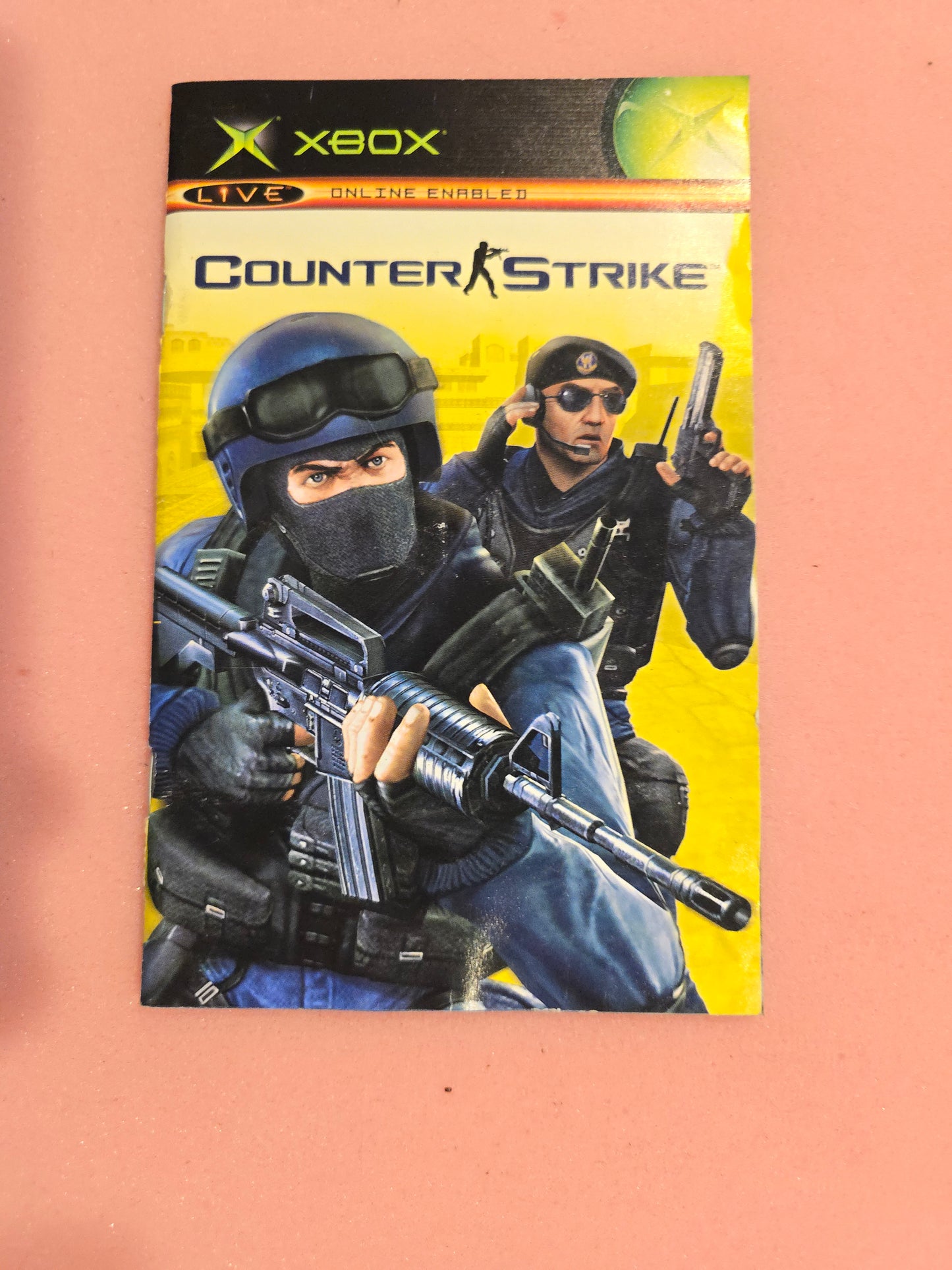 MANUAL ONLY - Counter Strike - Original Xbox