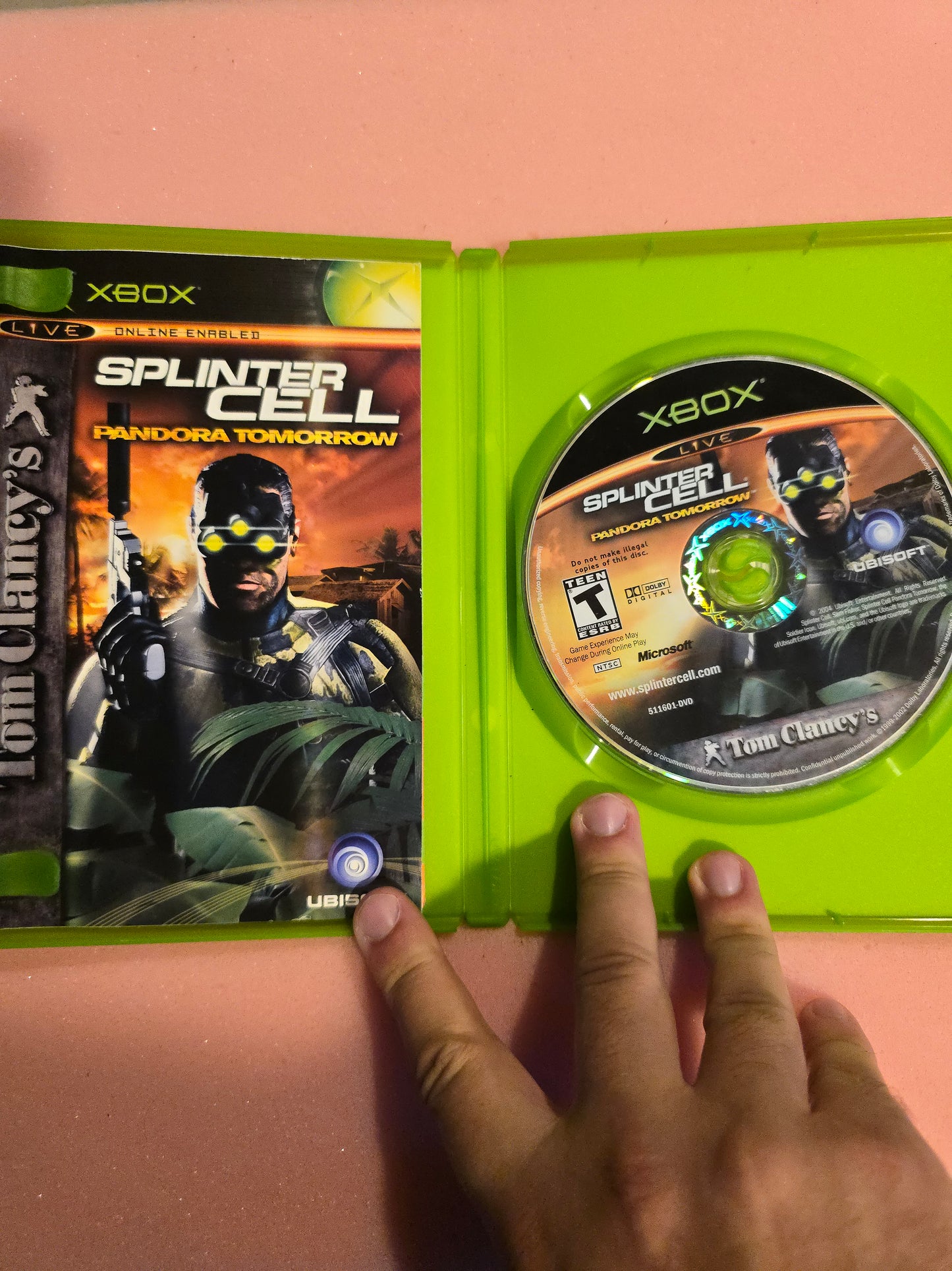 Splinter Cell Pandora Tomorrow - Original Xbox - Complete In Box