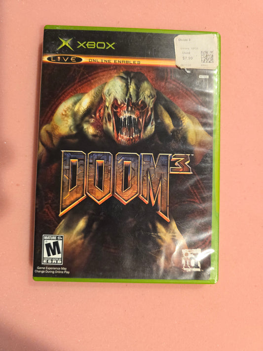 Doom 3 - Original Xbox - Complete In Box