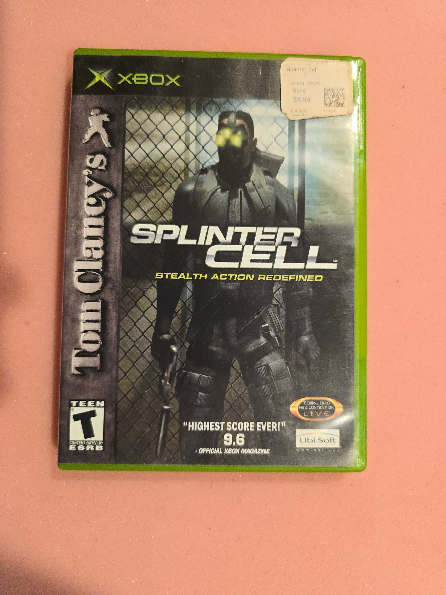 Splinter Cell - Original Xbox - Complete In Box