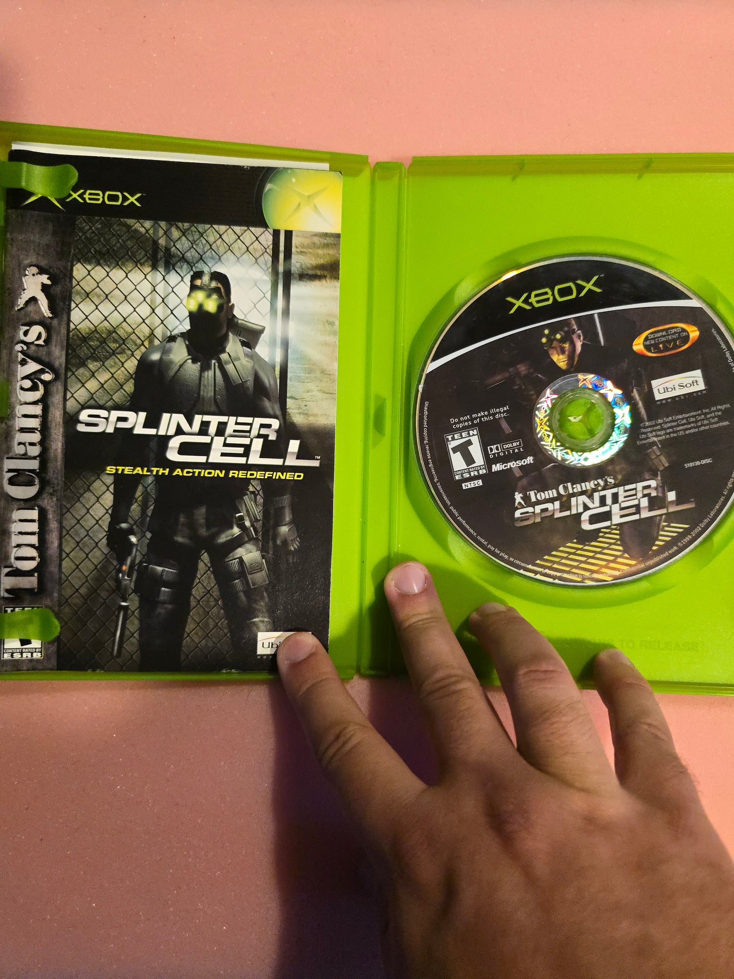 Splinter Cell - Original Xbox - Complete In Box