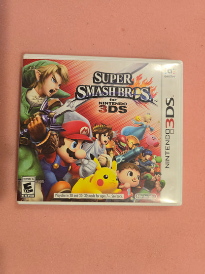 Super Smash Bros - Nintendo 3DS - Complete In Box