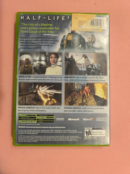 Half-Life 2 - Original Xbox - In Box, No Manual