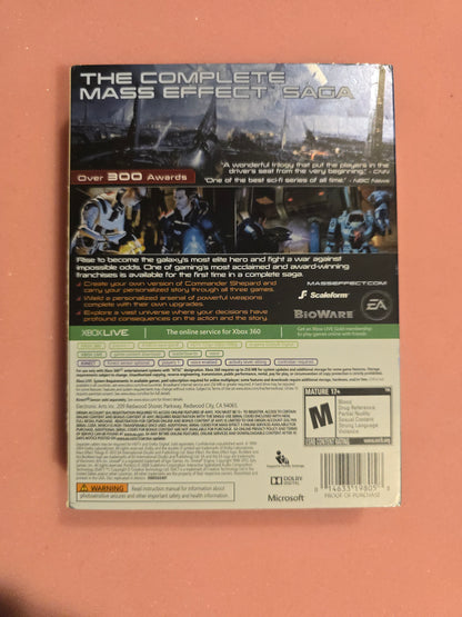 Mass Effect Trilogy - Xbox 360 - Complete In Box