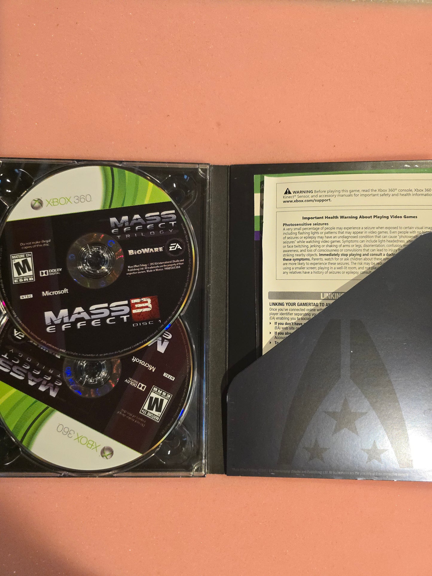 Mass Effect Trilogy - Xbox 360 - Complete In Box