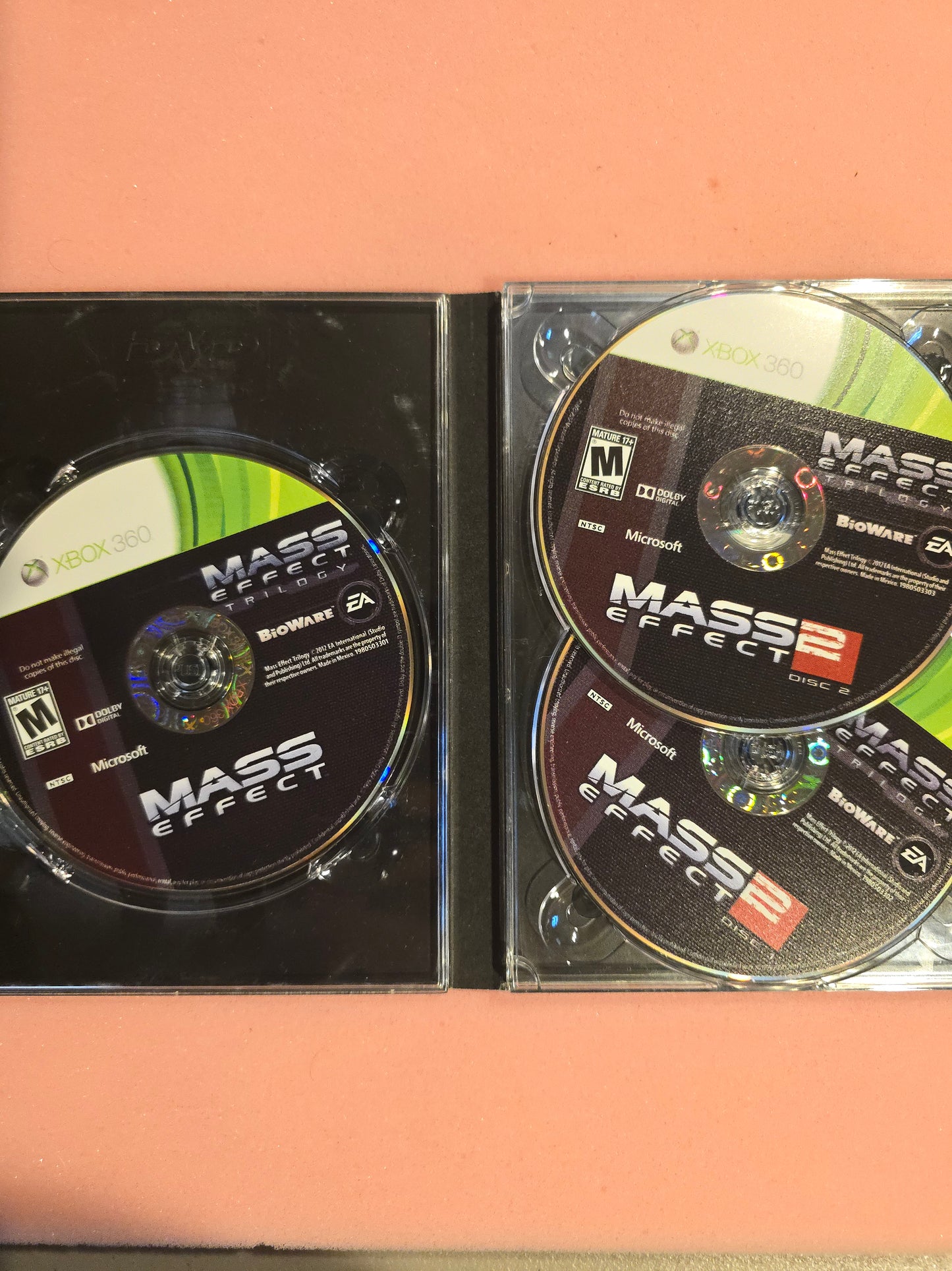 Mass Effect Trilogy - Xbox 360 - Complete In Box