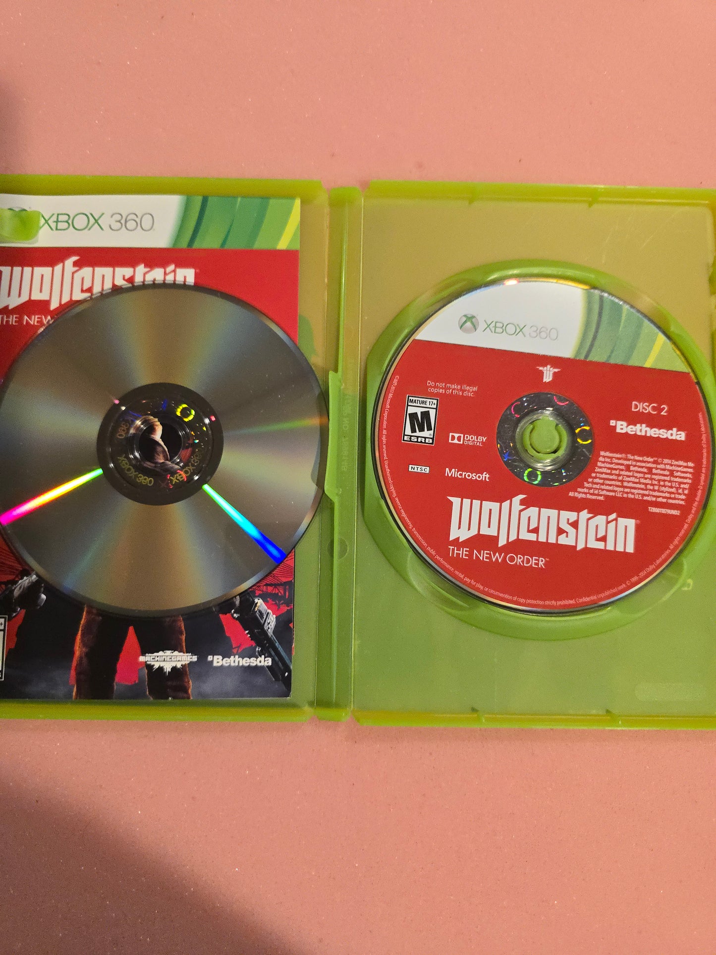 Wolfenstein: The New Order - Xbox 360 - Complete In Box