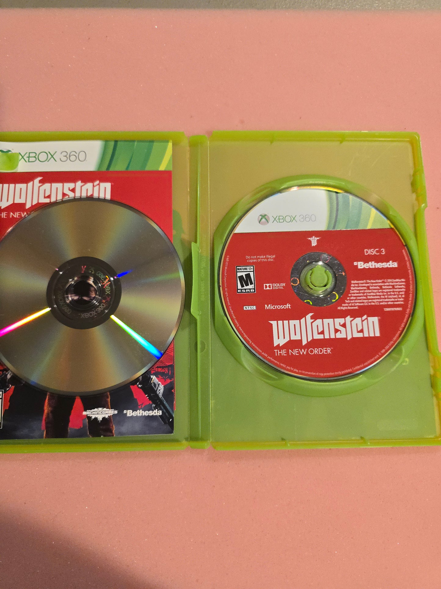 Wolfenstein: The New Order - Xbox 360 - Complete In Box