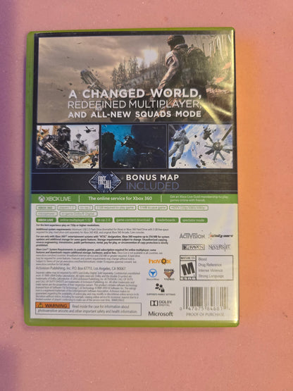 Call of Duty Ghosts - Xbox 360 - Complete In Box