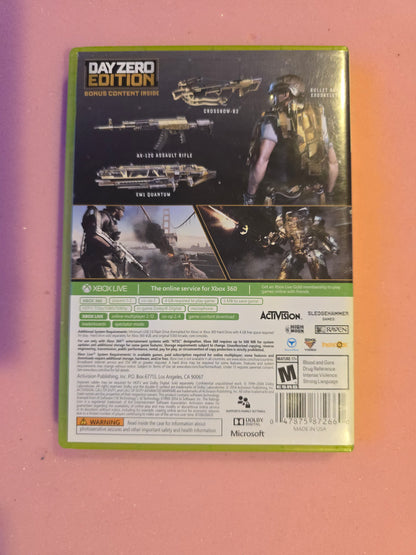 Call of Duty Advanced Warfare - Xbox 360 - In Box, No Manual