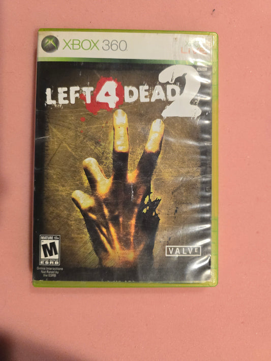 CASE AND MANUAL ONLY - Left 4 Dead 2 - Xbox 360