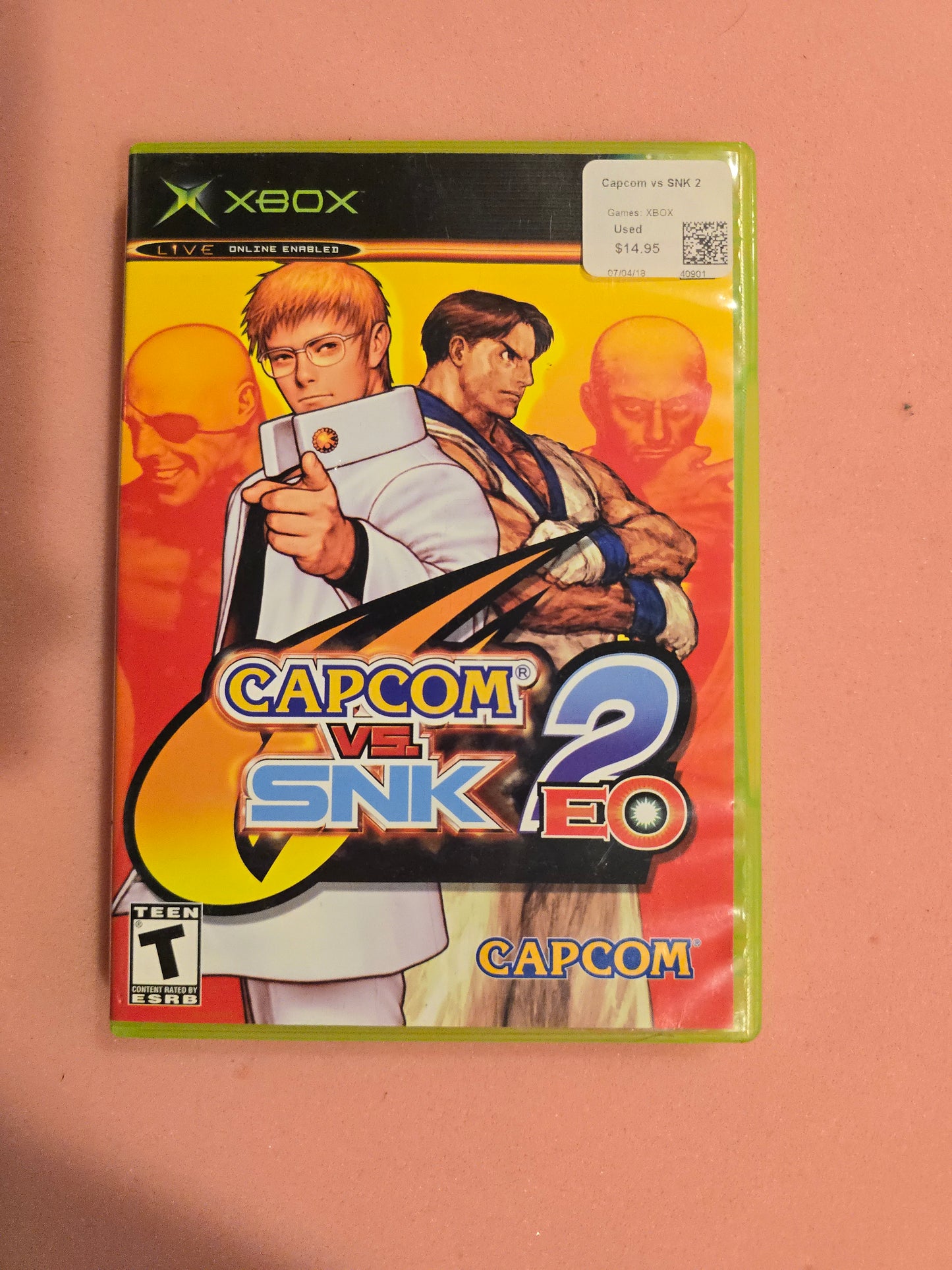 Capcom vs SNK 2 EO - Original Xbox - Complete In Box