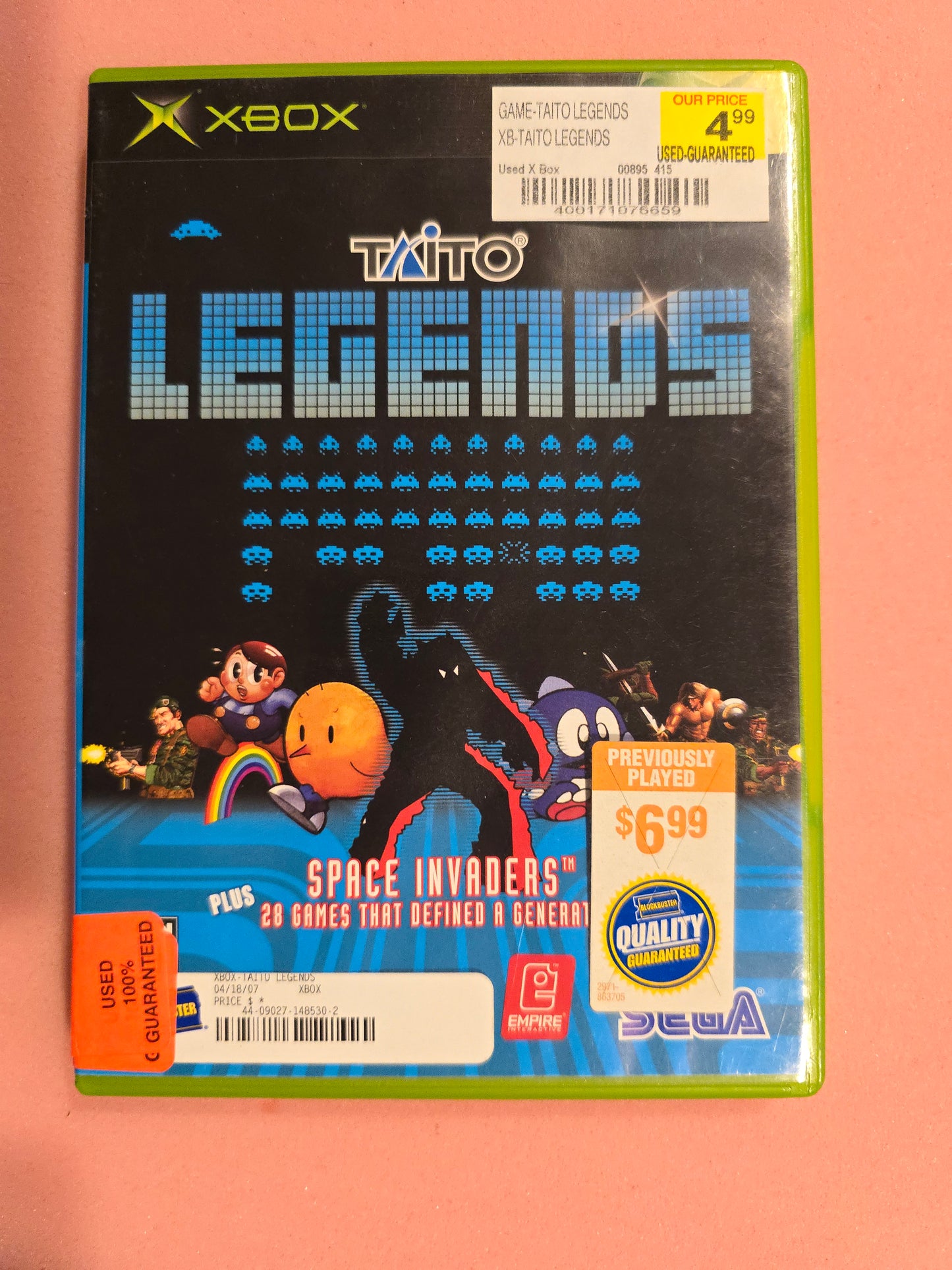 Taito Legends - Original Xbox - In Box, No Manual