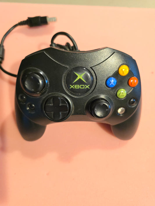 S Type Controller - Black - Original Xbox