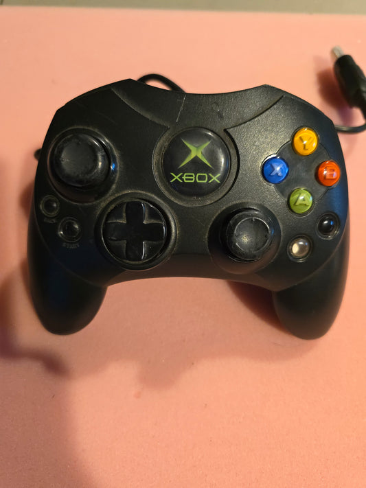 S Type Controller - Black - Original Xbox