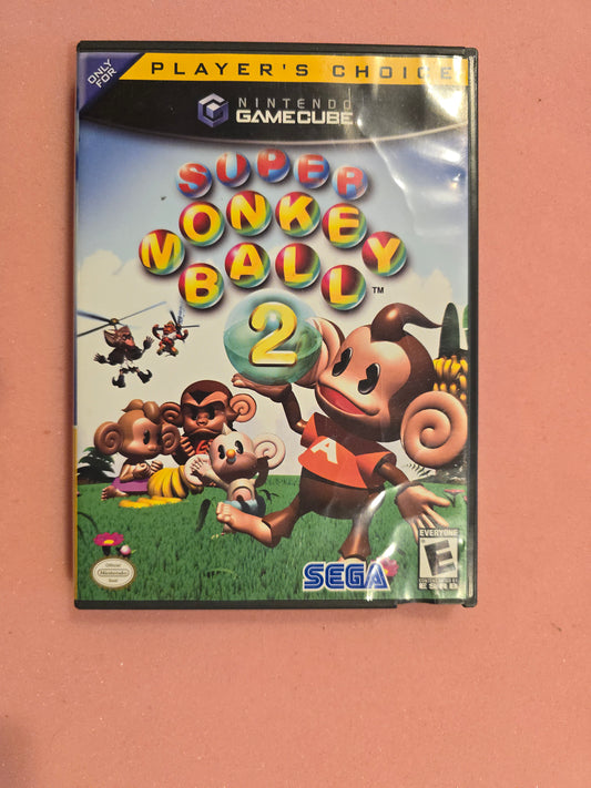 Super Monkey Ball 2 - Nintendo Gamecube - In Box, No Manual