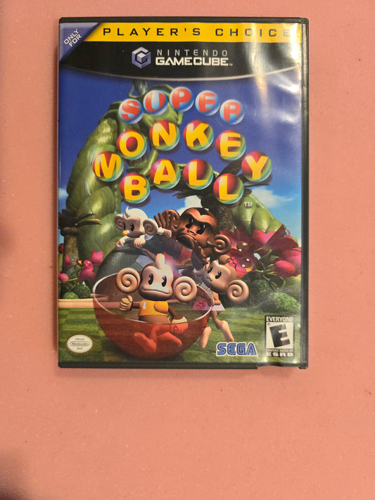 Super Monkey Ball - Nintendo Gamecube - Complete In Box