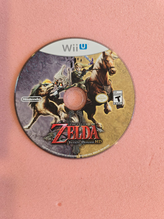 Zelda Twilight Princess HD - Wii U - Disc Only