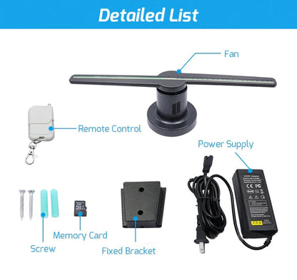 EvoGram™ - Magic Holograhic Display Fan