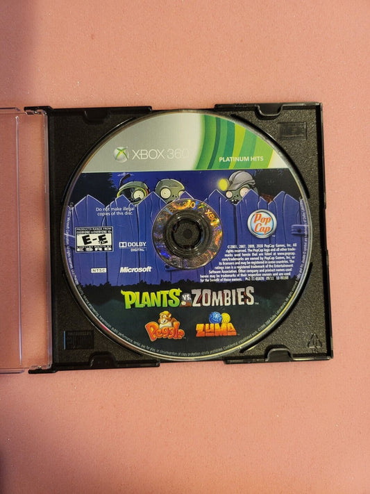 Plants Vs Zombies - Xbox 360 - Disc Only