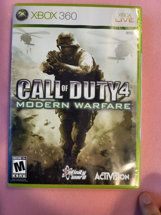 Call of Duty 4: Modern Warfare - Xbox 360 - Complete In Box