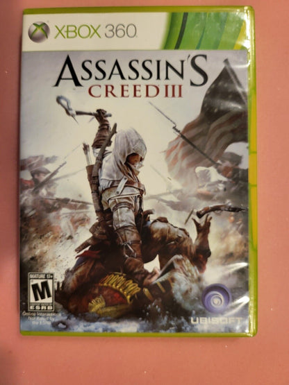 Assassin's Creed III - Xbox 360 - Complete In Box