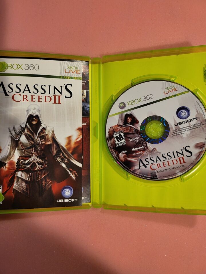 Assassin's Creed II - Xbox 360 - Complete In Box